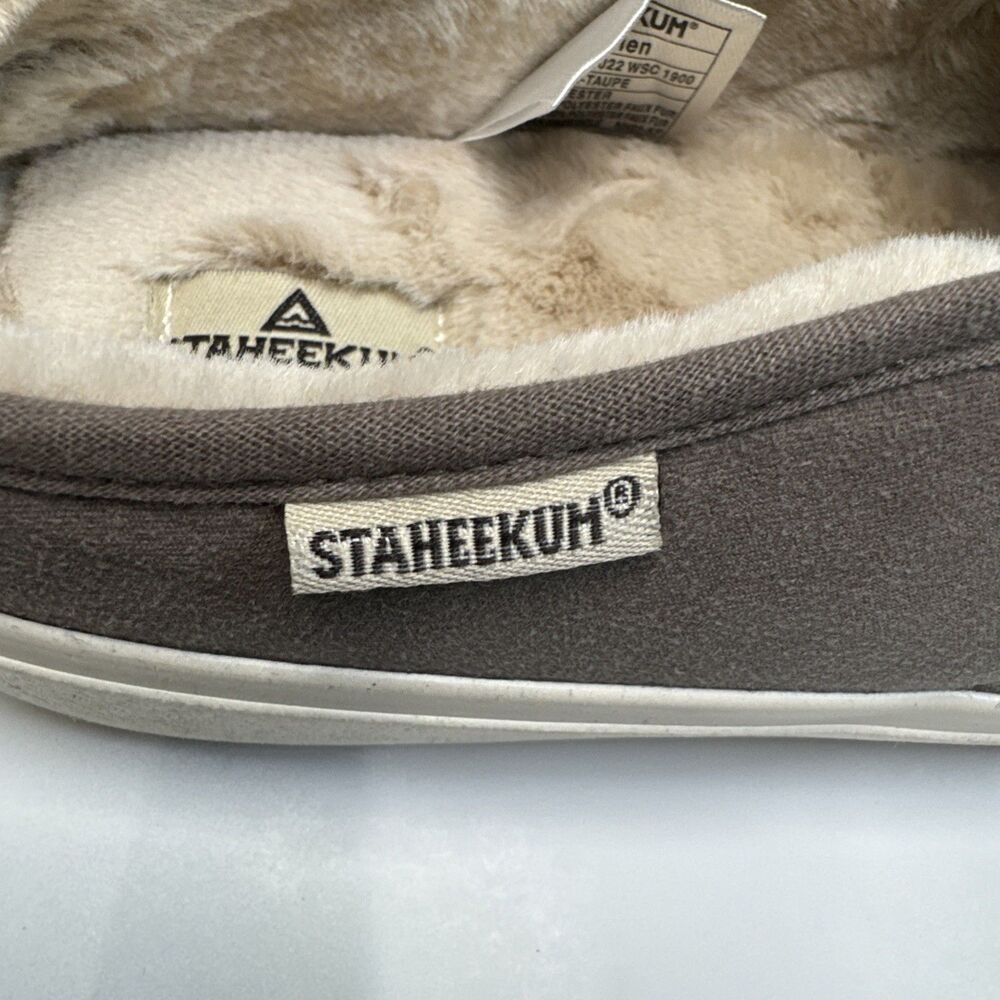 STAHEEKUM Cozy Camp Mule Comfort Slip On Shoes Women's Choose Sz 8 Brown Fleece - Picture 6 of 7